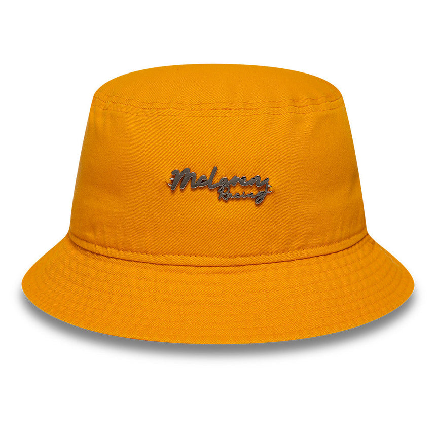 McLaren x Reiss bucket hat, schmal zulaufend, New Era, orange