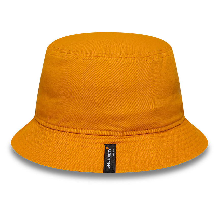 McLaren x Reiss bucket hat, schmal zulaufend, New Era, orange