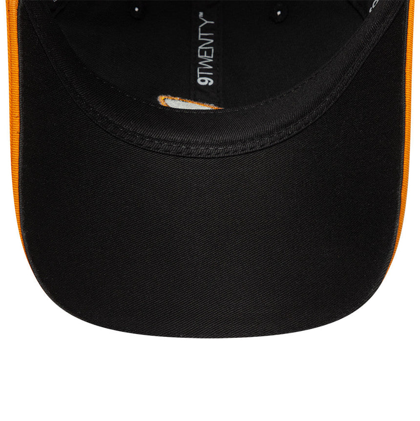 McLaren x Reiss Kappe, gewaschen, New Era, 9TWENTY, schwarz