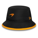 McLaren x Reiss bucket hat, saisonal, schmal zulaufend, New Era, 9FORTY, schwarz