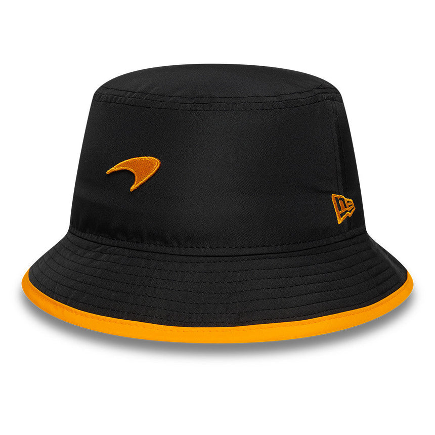McLaren x Reiss bucket hat, saisonal, schmal zulaufend, New Era, 9FORTY, schwarz