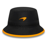 McLaren x Reiss bucket hat, saisonal, schmal zulaufend, New Era, 9FORTY, schwarz