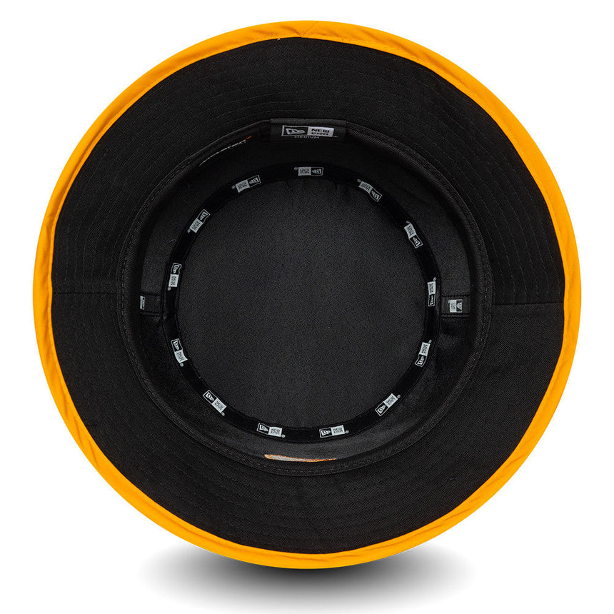 McLaren x Reiss bucket hat, saisonal, schmal zulaufend, New Era, 9FORTY, schwarz