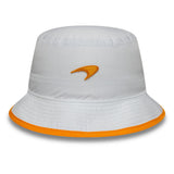 McLaren x Reiss Bucket-Hut, saisonal, konisch zulaufend, New Era, 9FORTY, weiß