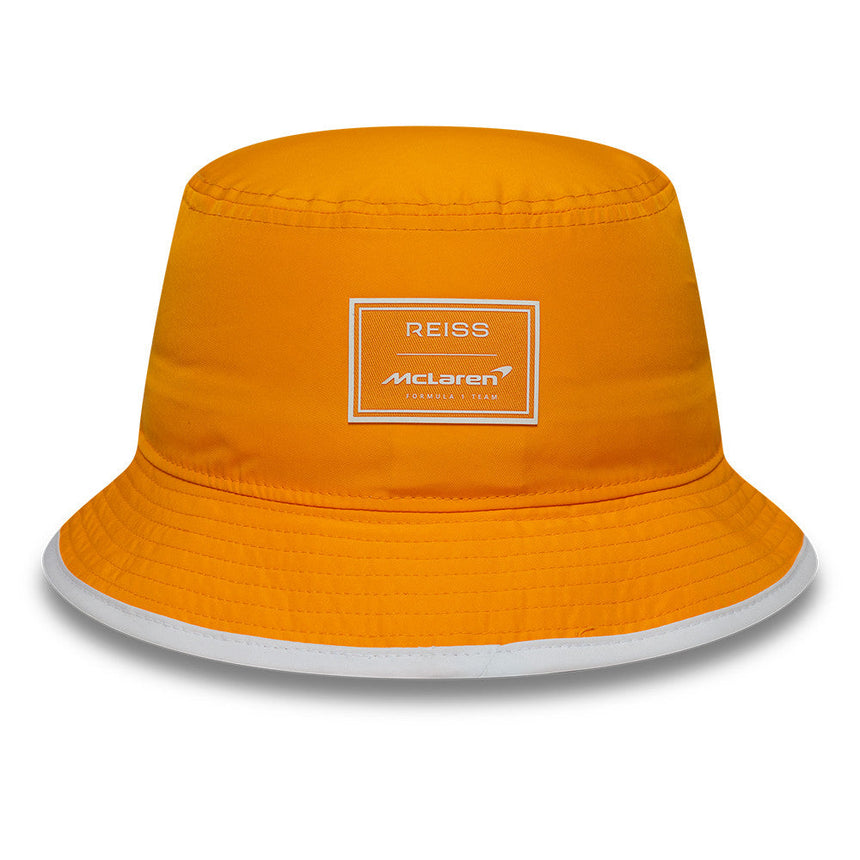 McLaren x Reiss Bucket-Hut, saisonal, konisch zulaufend, New Era, 9FORTY, orange