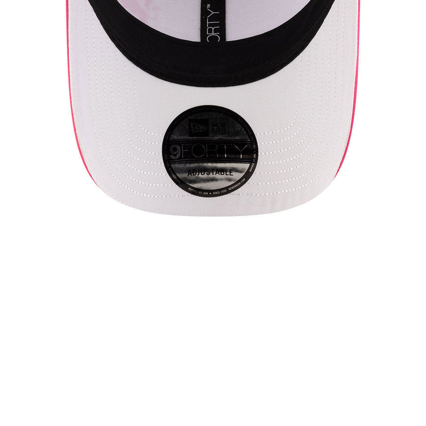 Visa RB-Kappe, Trucker Miami-Sonderedition, New Era, 9FORTY, weiß