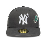 New York Yankees Kappe, PLANET ICON, 59FIFTY, PC, Camouflage, schwarz