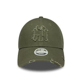 New York Yankees Cap, abgenutztes Abzeichen, New Era, 9FORTY, braun