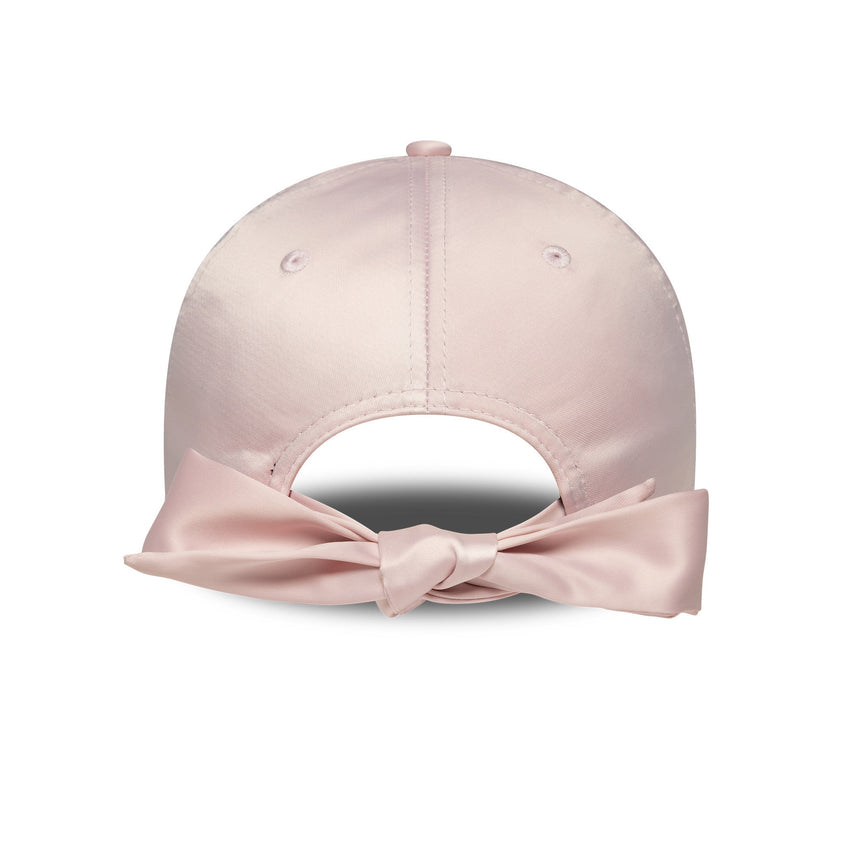 New York Yankees Mütze, Satin-Schleife hinten, New Era, 9FORTY, pink, pink