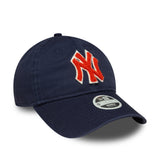 New York Yankees Kappe, Bouclé Damen, New Era, 9TWENTY, Bouclé, blau