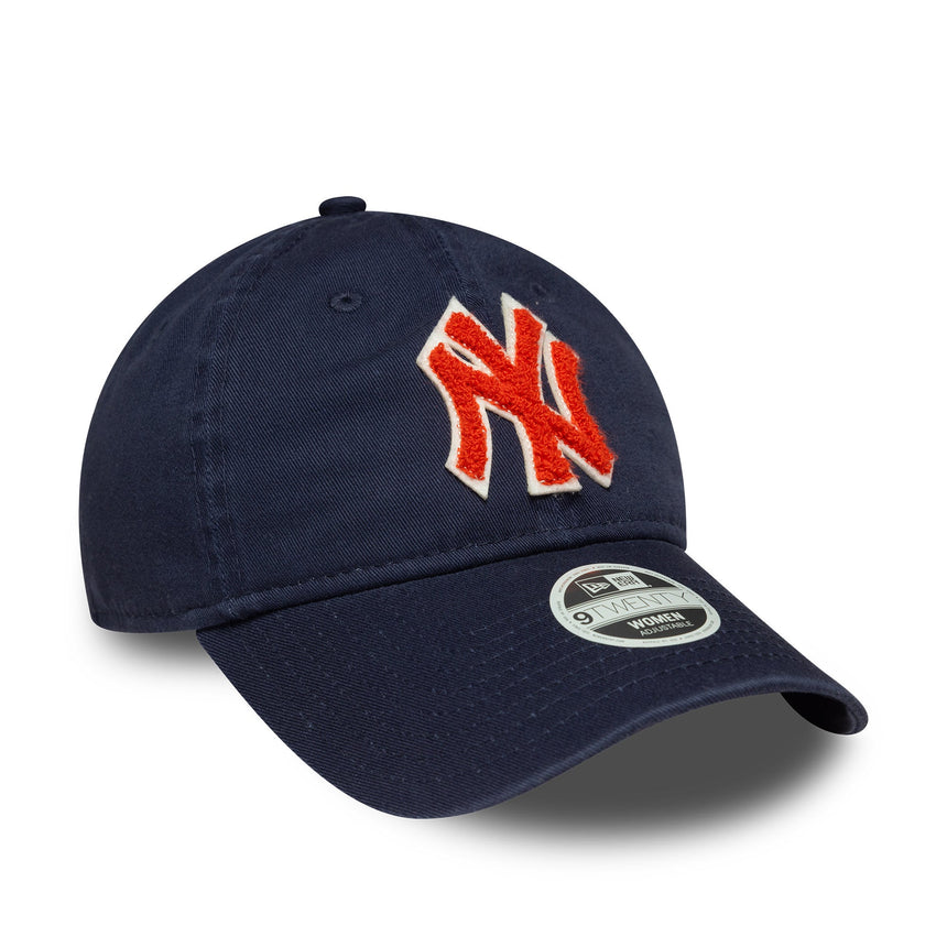 New York Yankees Kappe, Bouclé Damen, New Era, 9TWENTY, Bouclé, blau