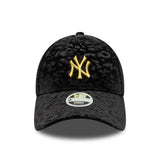 New York Yankees Kappe, Leoprint Velour, 9FORTY, Damen, Schwarz
