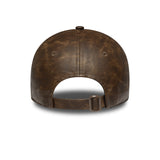 New York Yankees Kappe, PU-Leder, New York Yankees, 9TWENTY, braun, braun