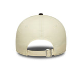 New York Yankees-Kappe, Kunstwildleder, New Era, 9FORTY, beige-schwarz