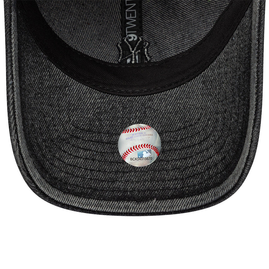 New York Yankees Kappe, Denim, 9TWENTY, schwarz