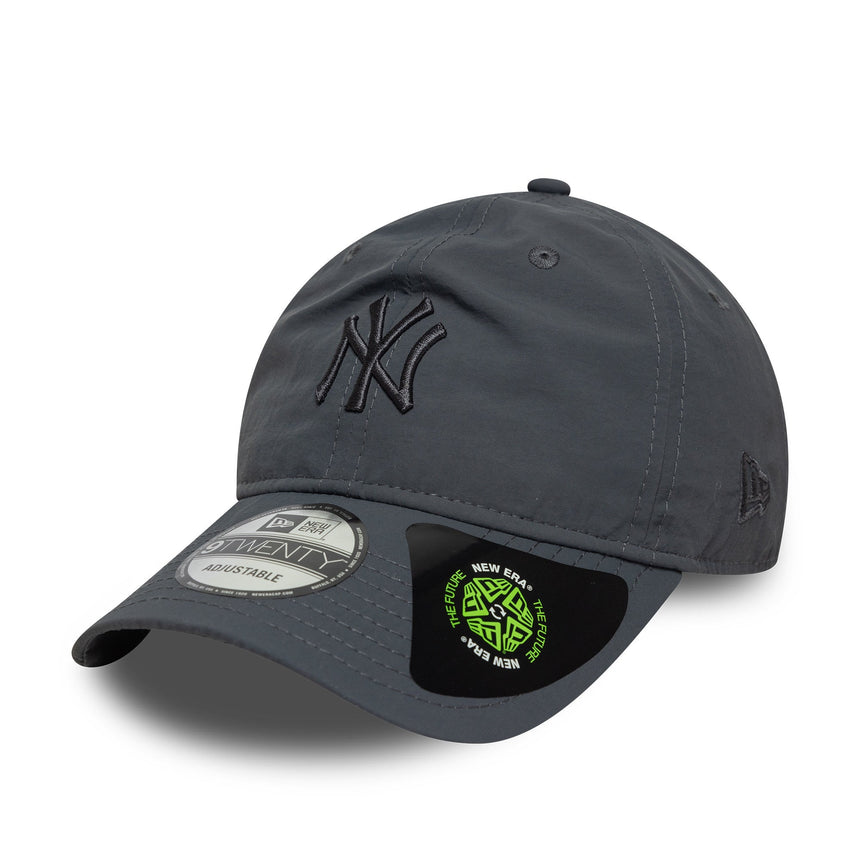 New York Yankees Cap, recyceltes Ton-in-Ton 9TWENTY, New Era, 9FORTY, Tarnung, Grau