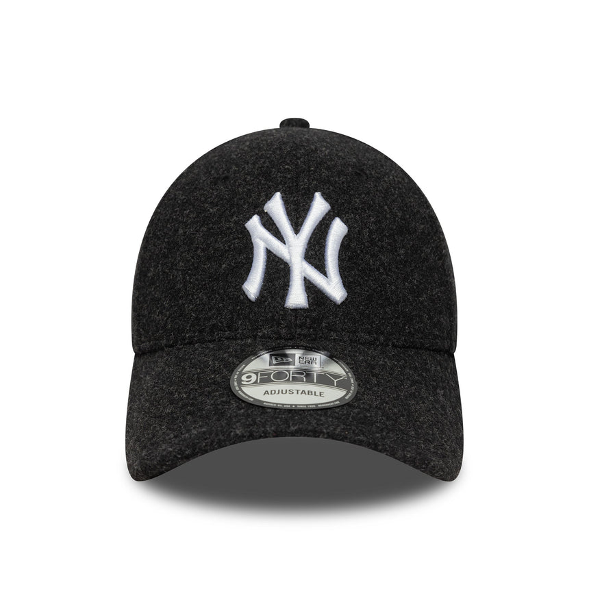 New York Yankees Cap, Melton, New Era, 9FORTY, schwarz
