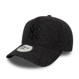 New York Yankees Cap, Melton A-Frame, New Era, 9FORTY, schwarz