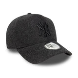 New York Yankees Cap, Melton A-Frame, New Era, 9FORTY, schwarz