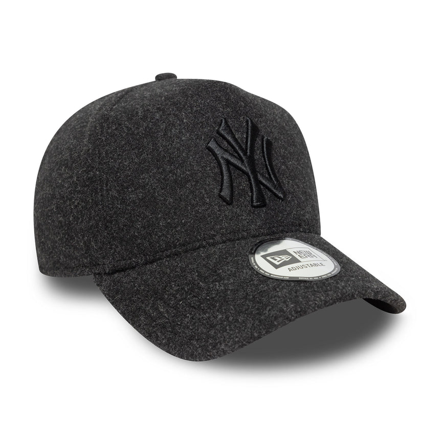 New York Yankees Cap, Melton A-Frame, New Era, 9FORTY, schwarz