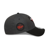 Chicago Bulls Cap, Seitliches Patch, New Era, 9FORTY, grau, grau