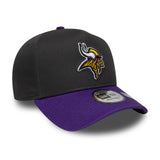 Minnesota Vikings Cap, A-Frame, New Era, grau