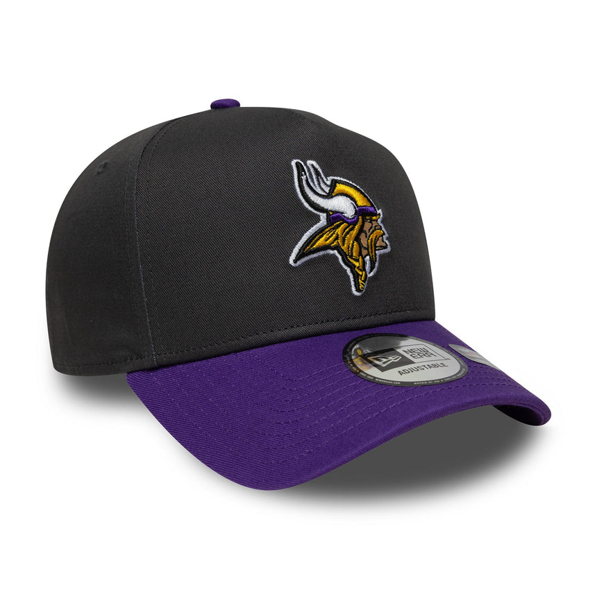 Minnesota Vikings Cap, A-Frame, New Era, grau