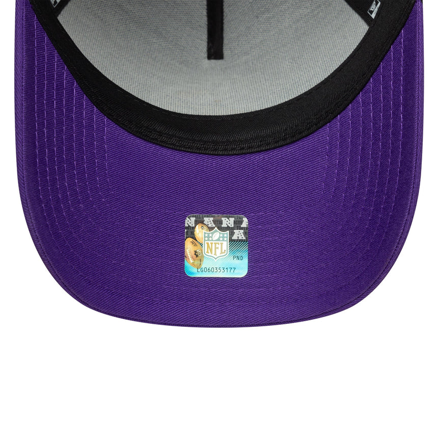 Minnesota Vikings Cap, A-Frame, New Era, grau