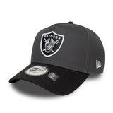 Las Vegas Raiders Kappe, makelloser Pin, New Era, schwarz
