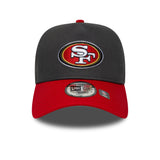 San Francisco 49ers Kappe, A-Frame, New Era, grau