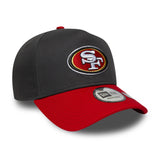San Francisco 49ers Kappe, A-Frame, New Era, grau