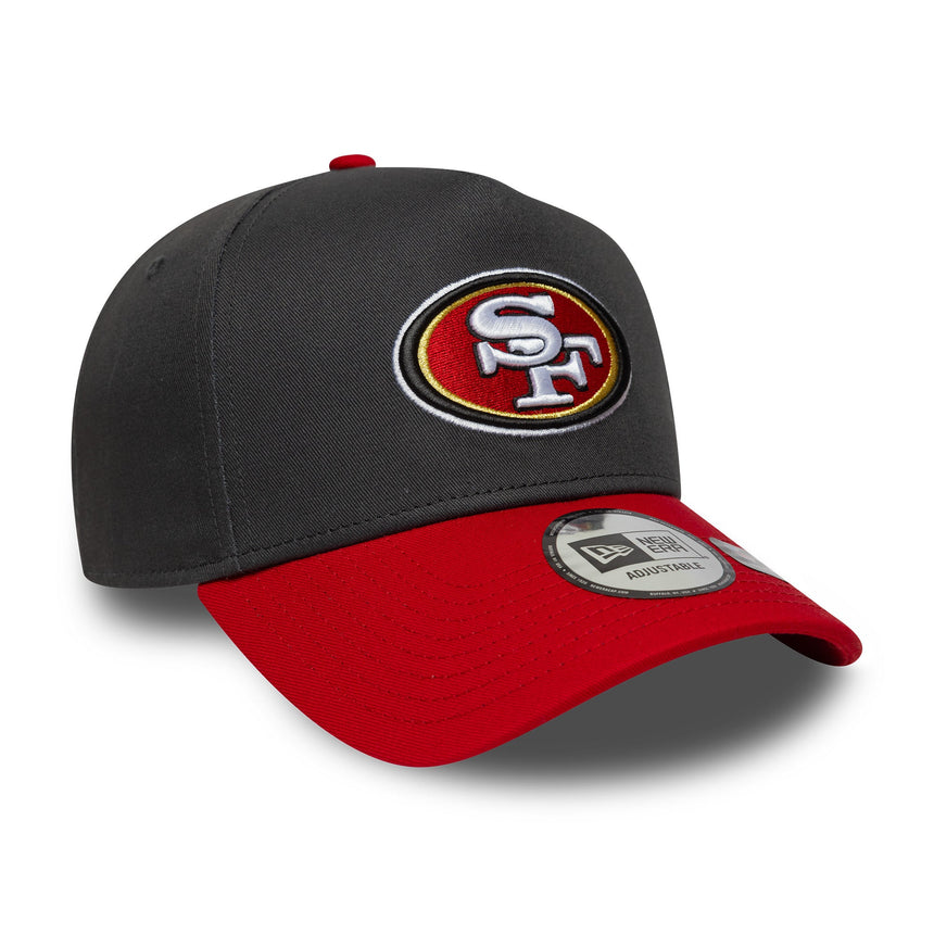 San Francisco 49ers Kappe, A-Frame, New Era, grau