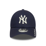 New York Yankees Cap, Visor-Script, New Era, 9FORTY, blau,