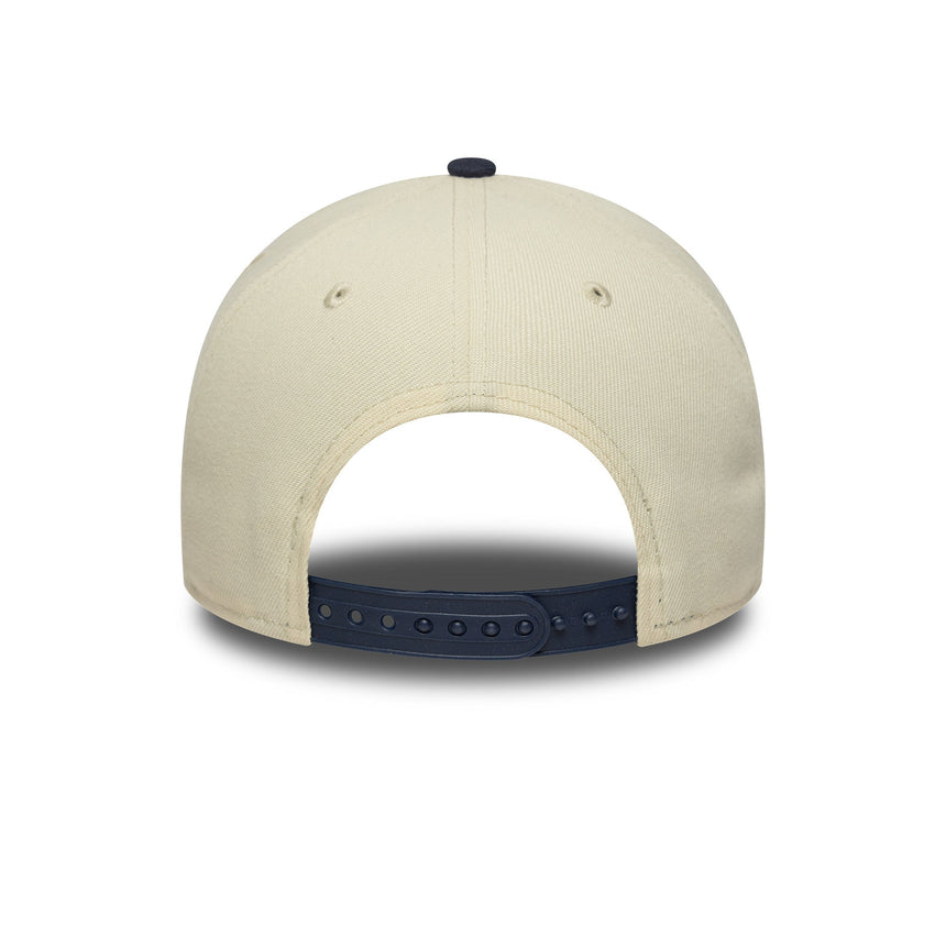 New York Yankees Kappe, Aufnäher, New Era, 9FORTY, A-Frame, beige