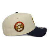 New York Yankees Kappe, Aufnäher, New Era, 9FORTY, A-Frame, beige