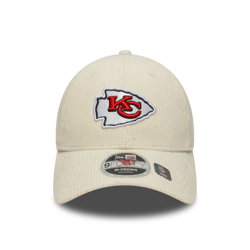 Kansas City Chiefs Kappe, Kordel, New Era, 9FORTY, beige