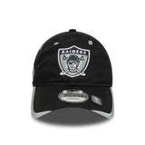Las Vegas Raiders Cap, NFL, New Era, 9TWENTY, schwarz