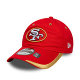 San Francisco 49ers Kappe, 9TWENTY, New Era, rot