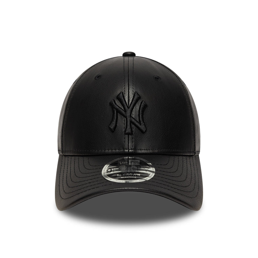 New York Yankees Cap, klassischer Pin, New Era, 9FORTY, schwarz