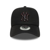 New York Yankees Kappe, Umriss-Pin, New Era, 9FORTY, schwarz