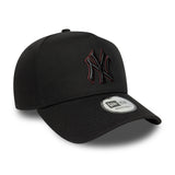 New York Yankees Kappe, Umriss-Pin, New Era, 9FORTY, schwarz