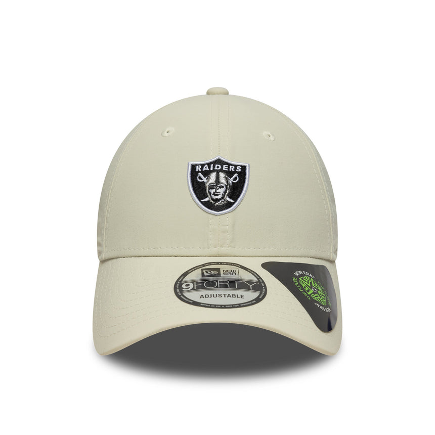 Las Vegas Raiders Kappe, recycelt, 9FORTY, New Era, grau