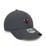 Chicago Bulls Kappe, recycelte, 9FORTY, New Era, grau
