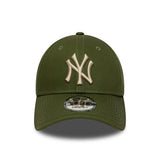 New York Yankees Kappe, einfarbiger Pin, New Era, 9FORTY, grün