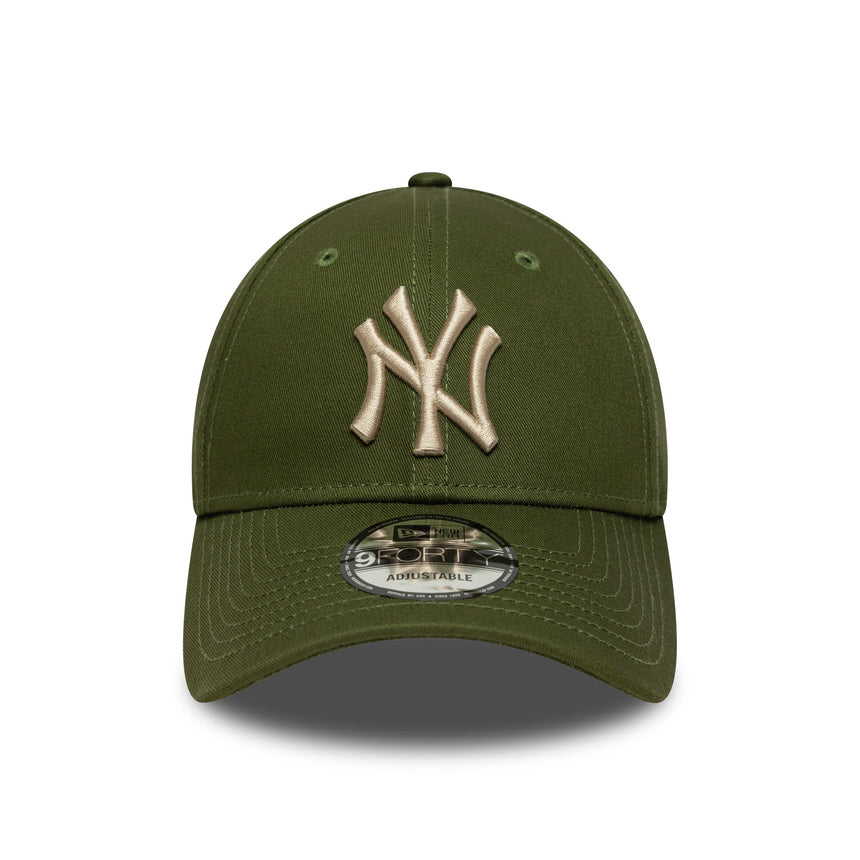 New York Yankees Kappe, einfarbiger Pin, New Era, 9FORTY, grün