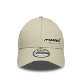 McLaren Cap, Essential, New Era, 9FORTY, Creme