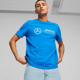 Mercedes t-shirt, logo, ESS, blue - FansBRANDS®