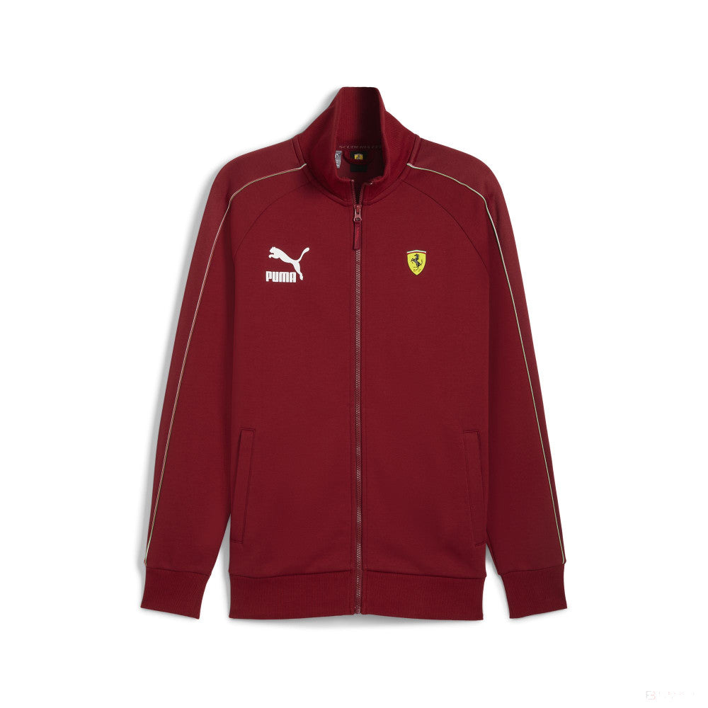 Ferrari pullover, Puma, Race Iconic T7 Track, intensives rot - FansBRANDS®