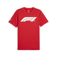 Formula 1 t-shirt, Puma, Essential Logo, rot - FansBRANDS®