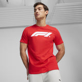 Formula 1 t-shirt, Puma, Essential Logo, rot - FansBRANDS®